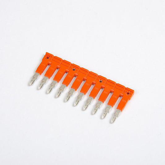 ONKA 2.5/10 Pluggable 10-way ridge bridge, insulated, universal (for spring and screw terminals 2.5 mm²), 1060109