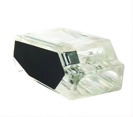 TRANSPARENT 2-pole 2.5 mm² plug