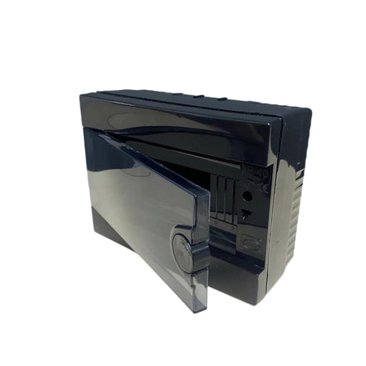 ARS Modulare Schaltanlage 16 MOD (16 Sicherungen), Aufputz-Schaltschrank, Kunststoff, transparente Tür IP40, 346130