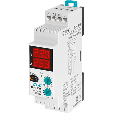 Digital overcurrent relay with overvoltage protection TRM-30M