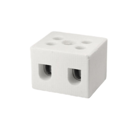 ONKA 0.75-1.5mm2 / 2-Draht-Steckverbinder aus Steatit / Keramik / Porzellan - PORCELAIN TERMINAL BLOCK, 1070001