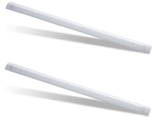 2pcs - 120 cm LED panel 40W IP20 cold white / 6500K light 3600Lm YL98-1200
