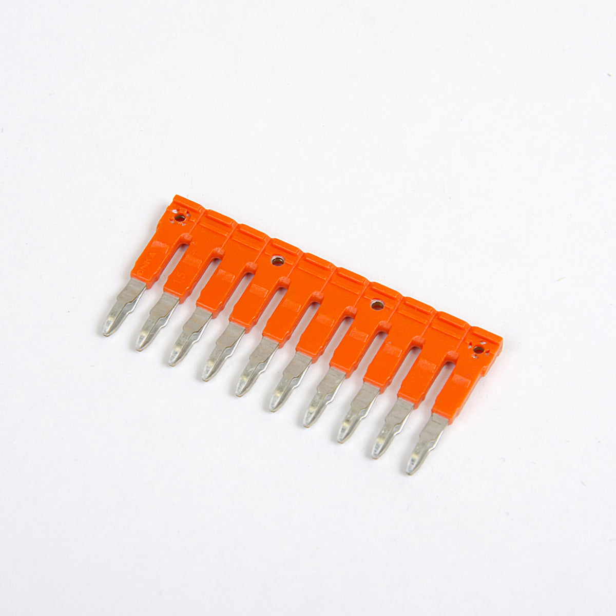 ONKA 1.5/10 Pluggable 10-way bridge, insulated, universal (for spring and screw terminals 1.5mm2), 1060104
