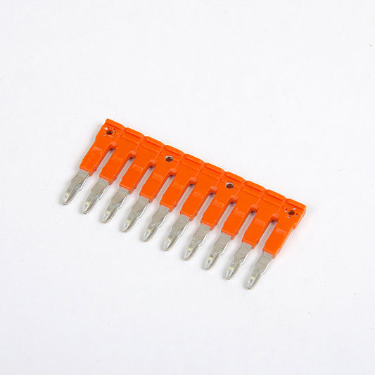 ONKA 1.5/10 Pluggable 10-way bridge, insulated, universal (for spring and screw terminals 1.5mm2), 1060104