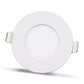 2 Pieces - Round LED Panels 3W / 270Lm Warm White Circular Recessed (Including Power Supply) 3200K YL10-0301