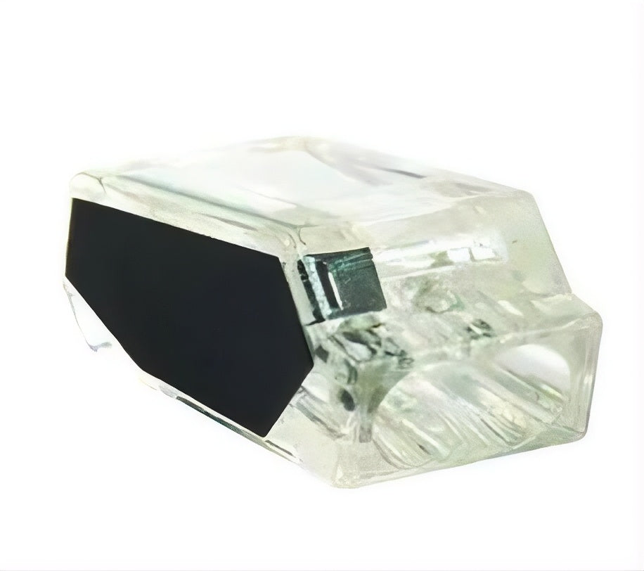 TRANSPARENT 2-pole 2.5 mm² plug