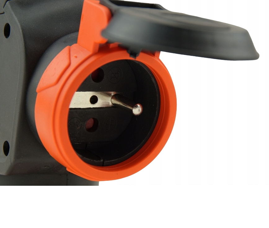 French rubber T-branch with 3 sockets 3WHS-E