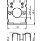 ONKA Stromwandler - STROMTRANSFORMATOR 100/5A, 44/20 (31), KLASSE 1, 1,5VA (CK201005102 / 80010691)
