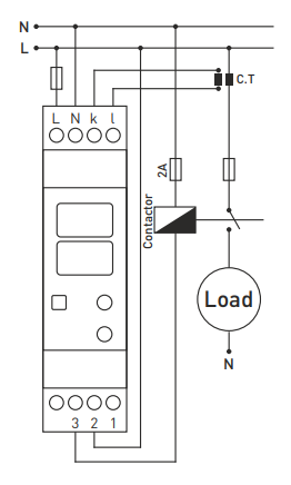 Digital overcurrent relay with overvoltage protection TRM-30M