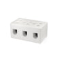 ONKA 2.5-4mm2 / 3-rail Steatite / Ceramic / Porcelain Connector - PORCELAIN TERMINAL BLOCK, 1070003
