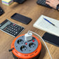 Kompaktes Verlängerungskabel, mit 4 Steckdosen IP20 +USB + Thermosicherung + Kindersicherung, 5m Kabel 3x1mm2, französischer Typ (Pin), PHE-05310-E-USB