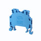ONKA 1.5mm2 Schraubklemmleiste DIN-Schienen-Klemme 2-adrig blau, 1010005