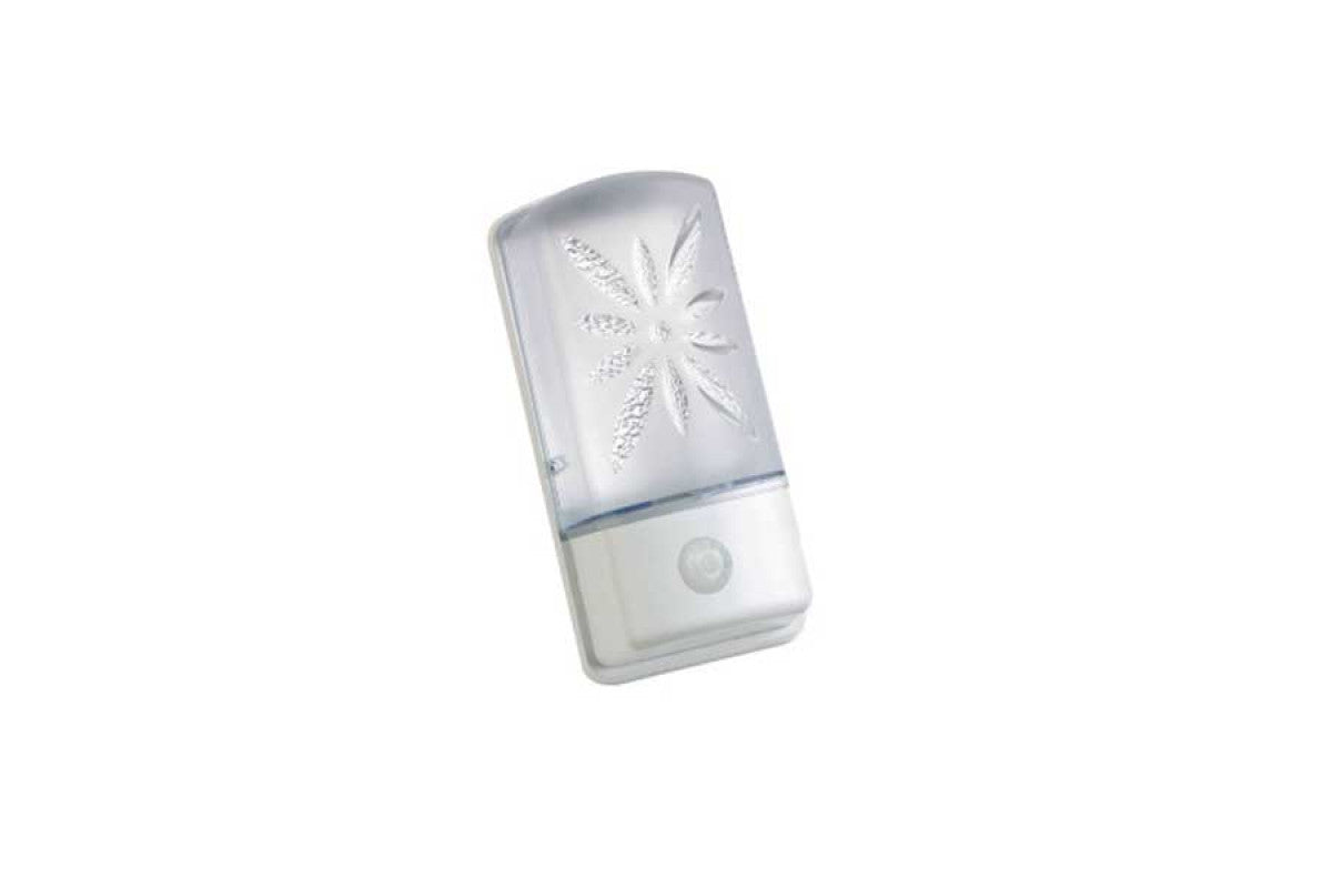 ARS Daystar IP20 - Wandleuchte E27 weiß mit Bewegungsmelder / PIR-Sensor, für Innenmontage, 341327