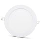 2 pieces - SLIM LED panel white / 4000K 18W / 1620Lm round recessed round (incl. power supply) 4000K YL10-1807