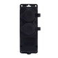Gummidoppelsteckdose schwarz hermetisch aufliegend 250V, 16A, IP44, SCHUKO 2P+Z, 2KMP-F, Bylion
