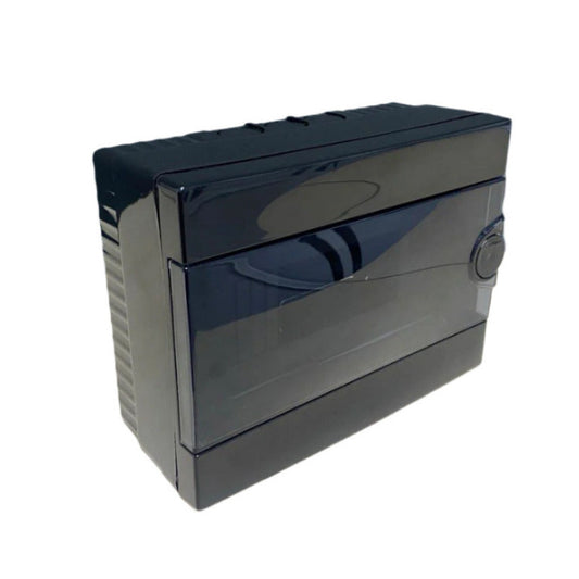 ARS Modular Switchgear 12 MOD (12 fuses), surface-mounted switchgear cabinet, plastic, transparent door IP40, 342595