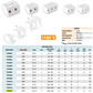 ONKA 2.5-4mm2 / 2-rail Steatite / Ceramic / Porcelain Connector - PORCELAIN TERMINAL BLOCK, 1070002