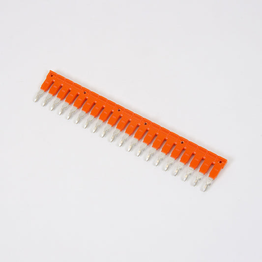 ONKA 6/20 Pluggable 20-pin comb bridge, insulated, for 6mm2 screw terminal, 11060120
