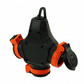 French rubber T-branch with 3 sockets 3WHS-E