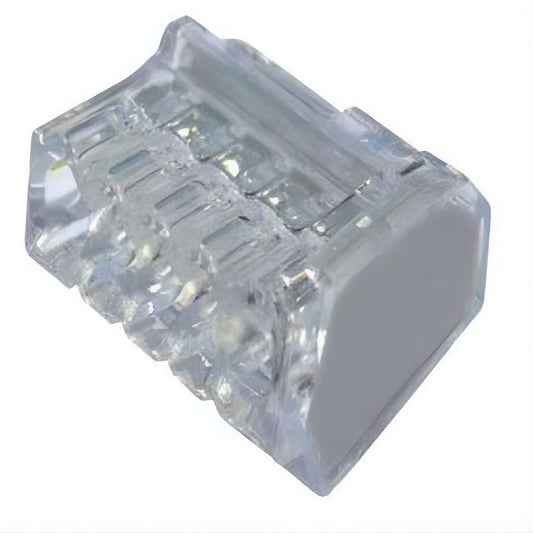 TRANSPARENT 5-pole plug 2.5 mm²