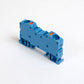 ONKA 10mm2 female terminal block DIN rail terminal 2-wire blue, 1020047