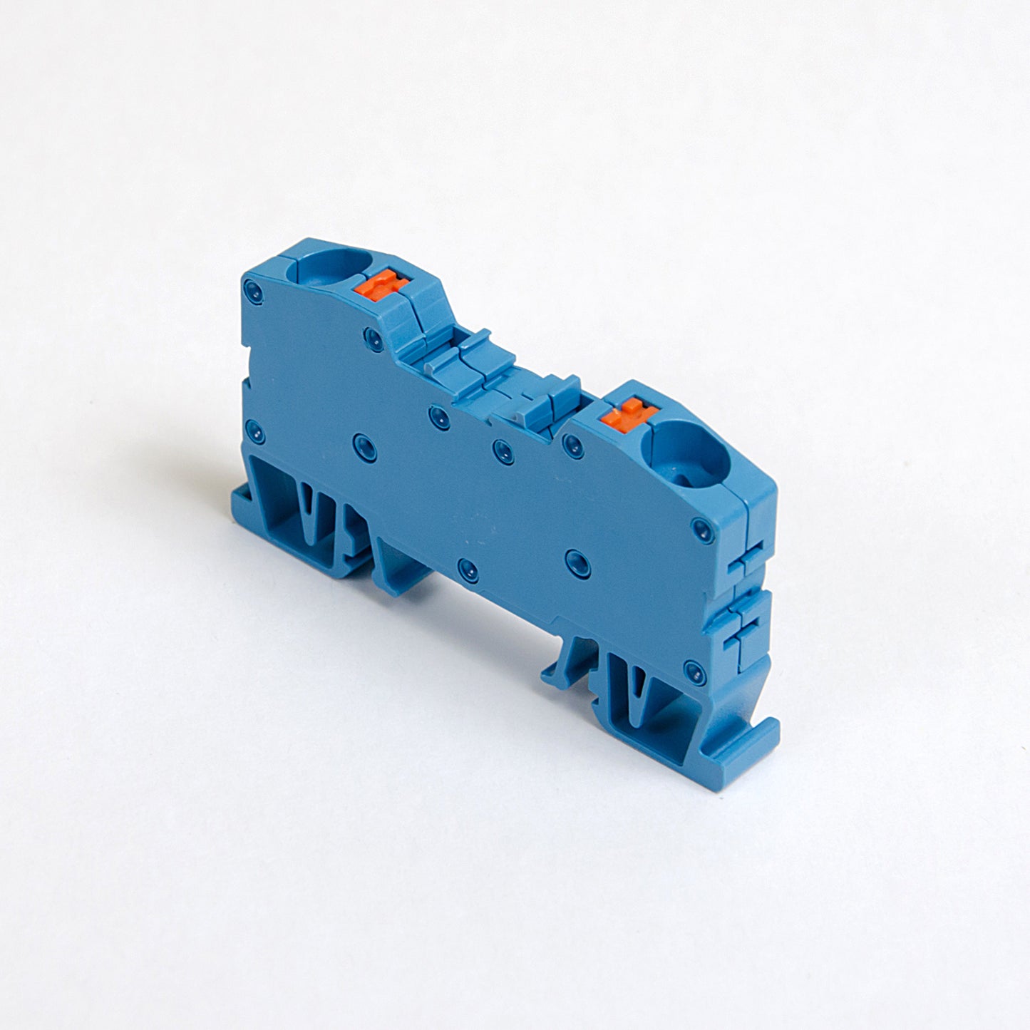 ONKA 10mm2 female terminal block DIN rail terminal 2-wire blue, 1020047