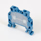 ONKA 2.5mm2 Schraubklemmleiste DIN-Schienenklemme 2-adrig blau, 1010015