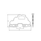 OPK 3 inline terminal three-pair 2.5 mm²