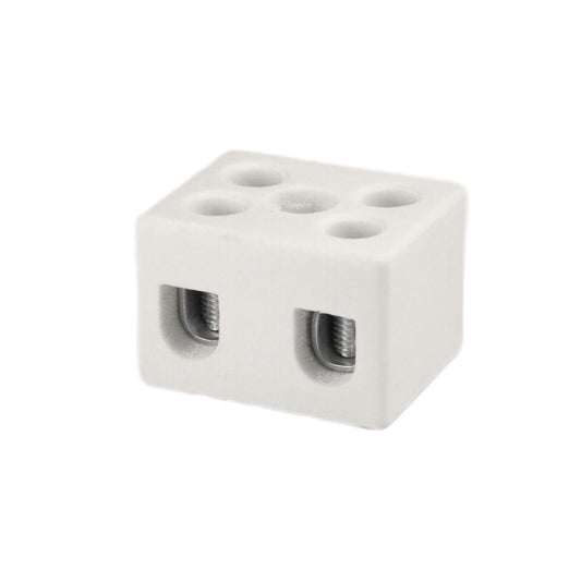 ONKA 4-6mm2 / 2-Schienen Steatit / Keramik / Porzellan Stecker - PORCELAIN TERMINAL BLOCK, 1070004