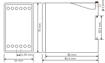 Digitales Überstromrelais mit 3×3-stelliger LED-Anzeige TRM-200