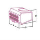 TRANSPARENT 2-pole 2.5 mm² plug