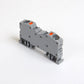 ONKA 10mm2 spring-loaded terminal block DIN rail terminal block 2-wire grey, 1020044