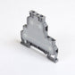 ONKA 2.5mm2, 2-stufig Schraubklemmleiste DIN-Schienen-Klemmleiste 4-adrig grau, 1010332