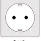 15m, 16A copper extension cable 3x1.5mm2, IP44 with connector, Schuko type