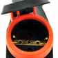 Hub rubber T-type Schuko distributor with 3 sockets 3WHS-F