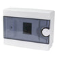 ARS modular switchgear 12 MOD (12 fuses), surface-mounted control cabinet, plastic, transparent door IP40, 341218