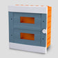 ARS Modulare Schaltanlage 24 MOD (24 Sicherungen), Kunststoff-Unterputz-Schaltschrank, transparente Tür IP40, 341208