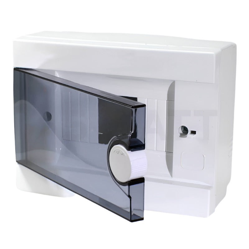 ARS modular switchgear 12 MOD (12 fuses), surface-mounted control cabinet, plastic, transparent door IP40, 341218