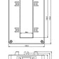 ONKA Current Transformer - CURRENT TRANSFORMER 2000/5A, 125MM, CLASS 0.5S, 30VA (DK12520005312 - 80011780)