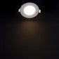 2 Pieces - Round LED Panels 6W / 540Lm Cool White Circular Recessed (Including Power Supply) 6500K YL10-0600