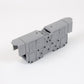 ONKA 70mm2 M8 Schraubschienenverbinder Reihenklemme mit Schutzkappe, grau, 1030045