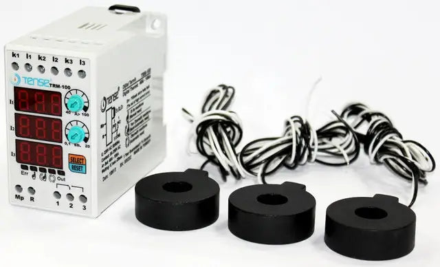 Direct digital overcurrent relay with 3×3 digit LED display TRM-25
