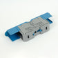 ONKA 150mm2 M12 Schraubsteckverbinder Reihenklemme mit Schutzkappe, blau, 1030091