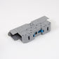 ONKA 70mm2 M8 Schraubschienenverbinder Reihenklemme mit Schutzkappe, grau, 1030045